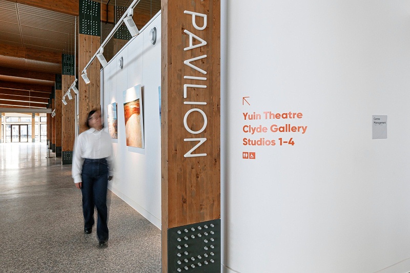 Bay Pavilions运动中心标识导视设计4
